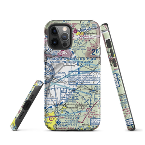 Bell Airport (MD12) VFR Sectional  Tough iPhone Case