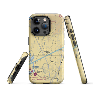 Bell Ranch Headquarters Airport (NM33) VFR Sectional  Tough iPhone Case