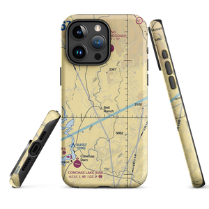 Bell Ranch Headquarters Airport (NM33) VFR Sectional  Tough iPhone Case