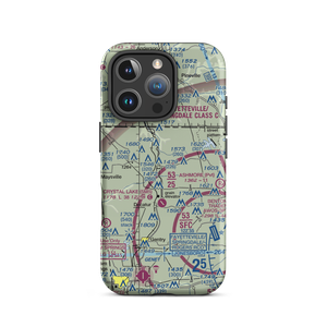 Bella Vista Field (AR09) VFR Sectional  Tough iPhone Case