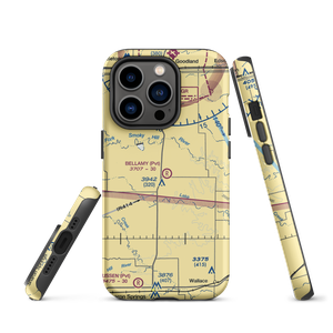 Bellamy Farm Airport (27KS) VFR Sectional  Tough iPhone Case