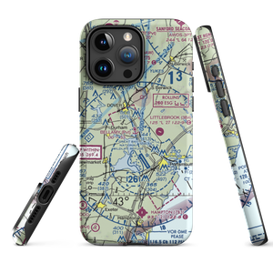 Bellamy River Seaplane Base (NH01) VFR Sectional  Tough iPhone Case