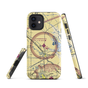 Belle Fourche Municipal Airport (EFC) VFR Sectional  Tough iPhone Case