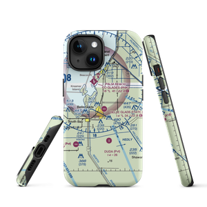 Belle Glade State Municipal Airport (X10) VFR Sectional  Tough iPhone Case