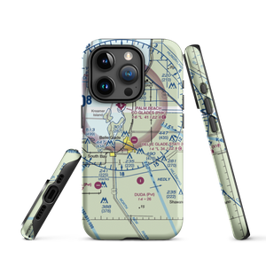 Belle Glade State Municipal Airport (X10) VFR Sectional  Tough iPhone Case
