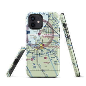 Belle Glade State Municipal Airport (X10) VFR Sectional  Tough iPhone Case