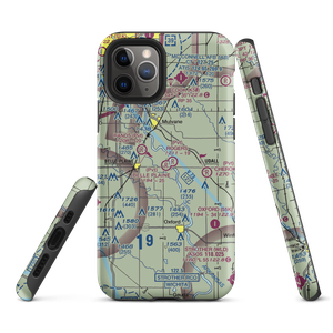 Belle Plaine Farms Airport (SN10) VFR Sectional  Tough iPhone Case