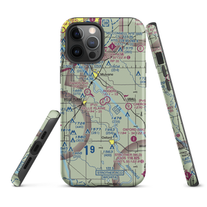 Belle Plaine Farms Airport (SN10) VFR Sectional  Tough iPhone Case