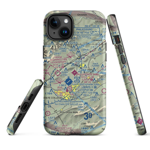 Bellefonte Airport (N96) VFR Sectional  Tough iPhone Case