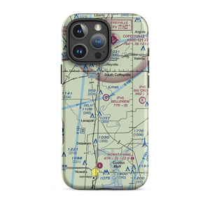 Belleview Landing Airport (45OK) VFR Sectional  Tough iPhone Case