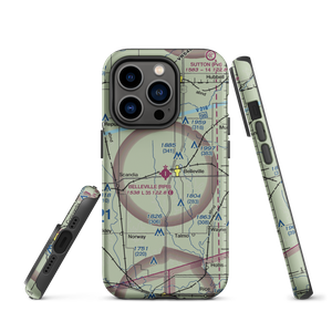 Belleville Municipal Airport (RPB) VFR Sectional  Tough iPhone Case