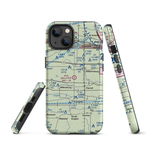 Bellevue Farms Airport (59IA) VFR Sectional  Tough iPhone Case