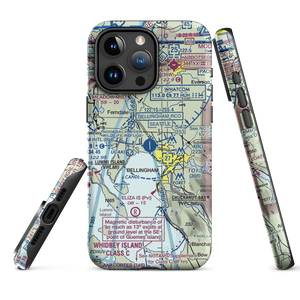 Bellingham International Airport (BLI) VFR Sectional  Tough iPhone Case