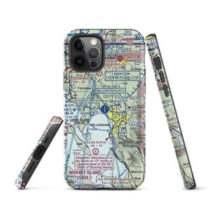 Bellingham International Airport (BLI) VFR Sectional  Tough iPhone Case