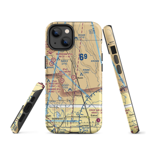 Bellmore Farms Airport (1CO3) VFR Sectional  Tough iPhone Case