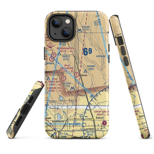 Bellmore Farms Airport (1CO3) VFR Sectional  Tough iPhone Case