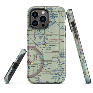 Belmond Municipal Airport (Y48) VFR Sectional  Tough iPhone Case