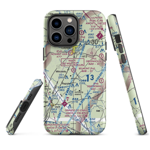 Belmont Farm Airport (88VA) VFR Sectional  Tough iPhone Case