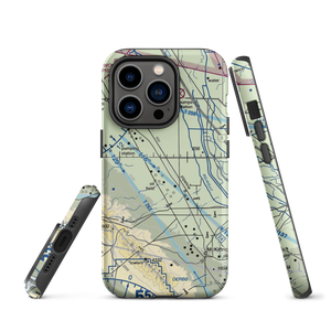 Belridge Strip (1CA1) VFR Sectional  Tough iPhone Case