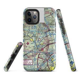 Beltzville Airport (14N) VFR Sectional  Tough iPhone Case