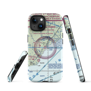 Beluga Airport (BLG) VFR Sectional  Tough iPhone Case