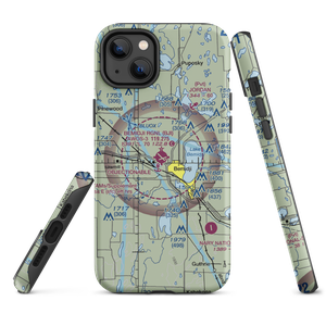 Bemidji Regional Airport (BJI) VFR Sectional  Tough iPhone Case