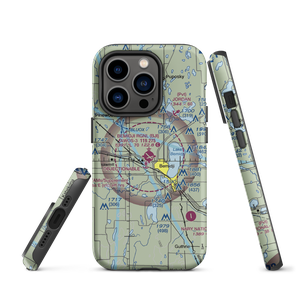 Bemidji Regional Airport (BJI) VFR Sectional  Tough iPhone Case