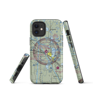 Bemidji Regional Airport (BJI) VFR Sectional  Tough iPhone Case