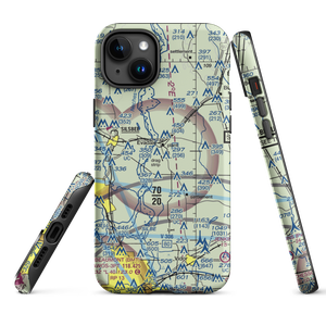 Ben Bruce Memorial Airpark (EVA) VFR Sectional  Tough iPhone Case