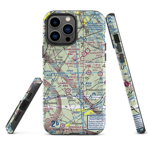 Ben's Landing Ultralightport (PA89) VFR Sectional  Tough iPhone Case