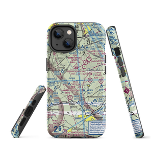 Ben's Landing Ultralightport (PA89) VFR Sectional  Tough iPhone Case