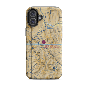 Benchmark Airport (3U7) VFR Sectional  Tough iPhone Case