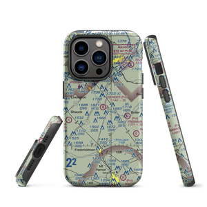 Bender Airport (9OA9) VFR Sectional  Tough iPhone Case