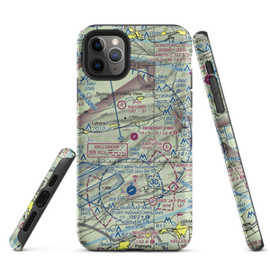 Bendigo Airport (74N) VFR Sectional  Tough iPhone Case