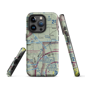 Benes Service Airport (02NE) VFR Sectional  Tough iPhone Case