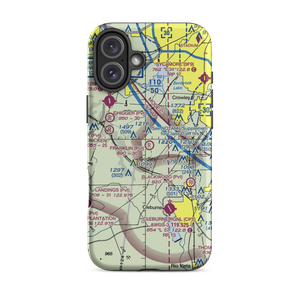 Benjamin Franklin Airport (59TX) VFR Sectional  Tough iPhone Case