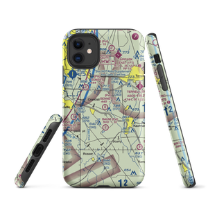 Bennetts Airport (9TX2) VFR Sectional  Tough iPhone Case