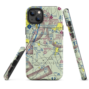 Bennetts Airport (9TX2) VFR Sectional  Tough iPhone Case