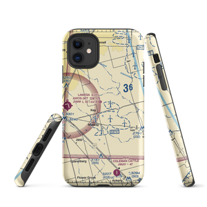 Benny White Flying Airport (XA77) VFR Sectional  Tough iPhone Case