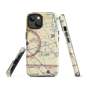 Benny White Flying Airport (XA77) VFR Sectional  Tough iPhone Case
