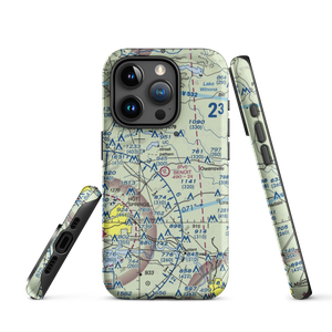 Benoit Airfield (77AR) VFR Sectional  Tough iPhone Case