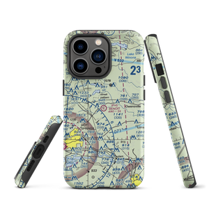 Benoit Airfield (77AR) VFR Sectional  Tough iPhone Case