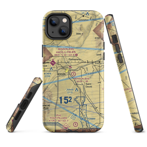 Benson Airport (31AZ) VFR Sectional  Tough iPhone Case