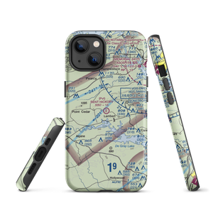 Bent Hickory Air Ranch Airport (0AR3) VFR Sectional  Tough iPhone Case