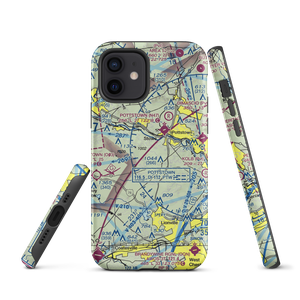 Bentley Airport (1PN0) VFR Sectional  Tough iPhone Case