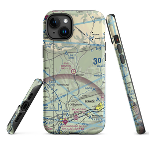 Benton Airport (PA40) VFR Sectional  Tough iPhone Case