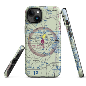 Benton County Airport (0M4) VFR Sectional  Tough iPhone Case