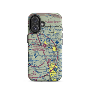 Bentonville Municipal-Louise M Thaden Field (VBT) VFR Sectional  Tough iPhone Case