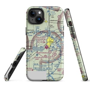 Berg Field (OH98) VFR Sectional  Tough iPhone Case