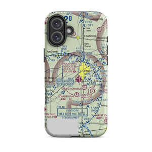 Berg Field (OH98) VFR Sectional  Tough iPhone Case